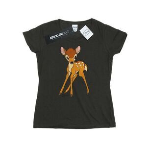 Bambi Womens/Ladies Classic Heather T-Shirt / Light Graphite